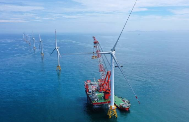 中国海上风电产业崭露头角